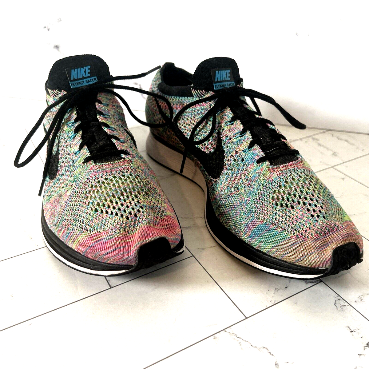 Nike Flyknit Racer Multicolor 2.0 526628-304 Running Shoe Nike Flyknit Racer Multicolor 2.0 526628-304 Running Shoe