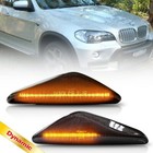 2x Led Seitenblinker Blinker für BMW X3 F25 | X5 E70 | X6 E71 + E72 | SCHWARZ