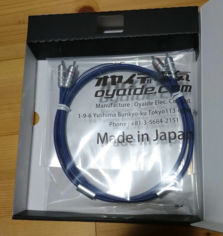 Nuevo cable fonograma Oyaide RCA PA-2075 RR V2 1.0 PA2075RRV2 envío desde JAPÓN Foto 2 de 4
