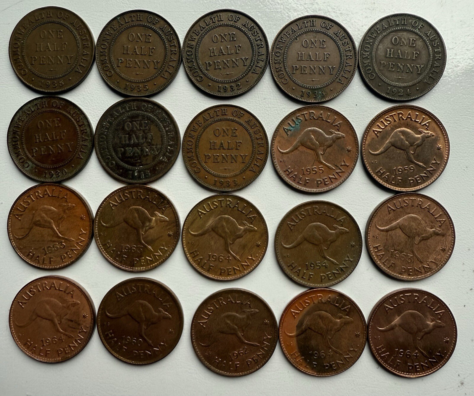 Australian Halfpenny Collection