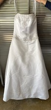 davids bridal wedding dress size 12