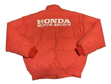 Honda Motor Sports Collection Down Feather Jacket One Size Red Formula 1 Racing