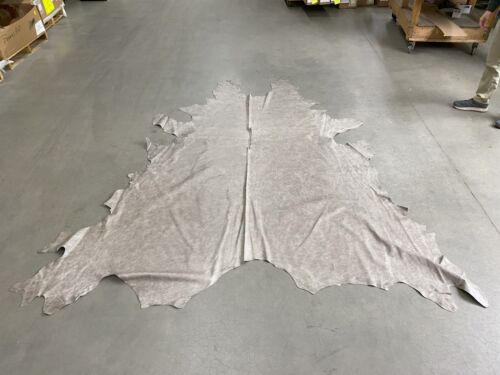 Gray Leather Hide Upholstery Whole Full Cow Hide 45 Square Feet #5293