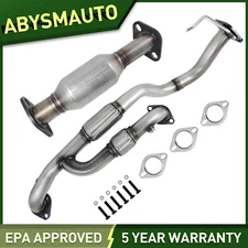 Catalytic Converter and Exhaust Flex Pipe For 2006-2010 Kia Sedona 3.8L EPA