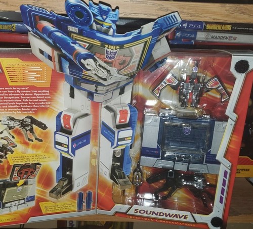 Transformers G1 SOUNDWAVE Toys R Us Exclusive Commemorative NEW RARE RETRO MIB - Picture 6 of 9