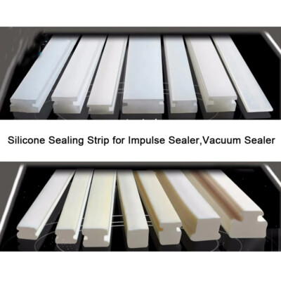 1 PC SF Series Impulse Sealer Silicone Strap Vacuum Sealer Rubber Sealing Strip