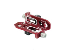 BMX Box Components One Bike Bicycle Chain Tensioner - 10mm x 2 Axle Hole - Red