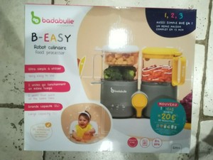 Badabulle Robot Mixeur Pour Repas De Bebe B Easy 4 En 1 Neuf Ebay