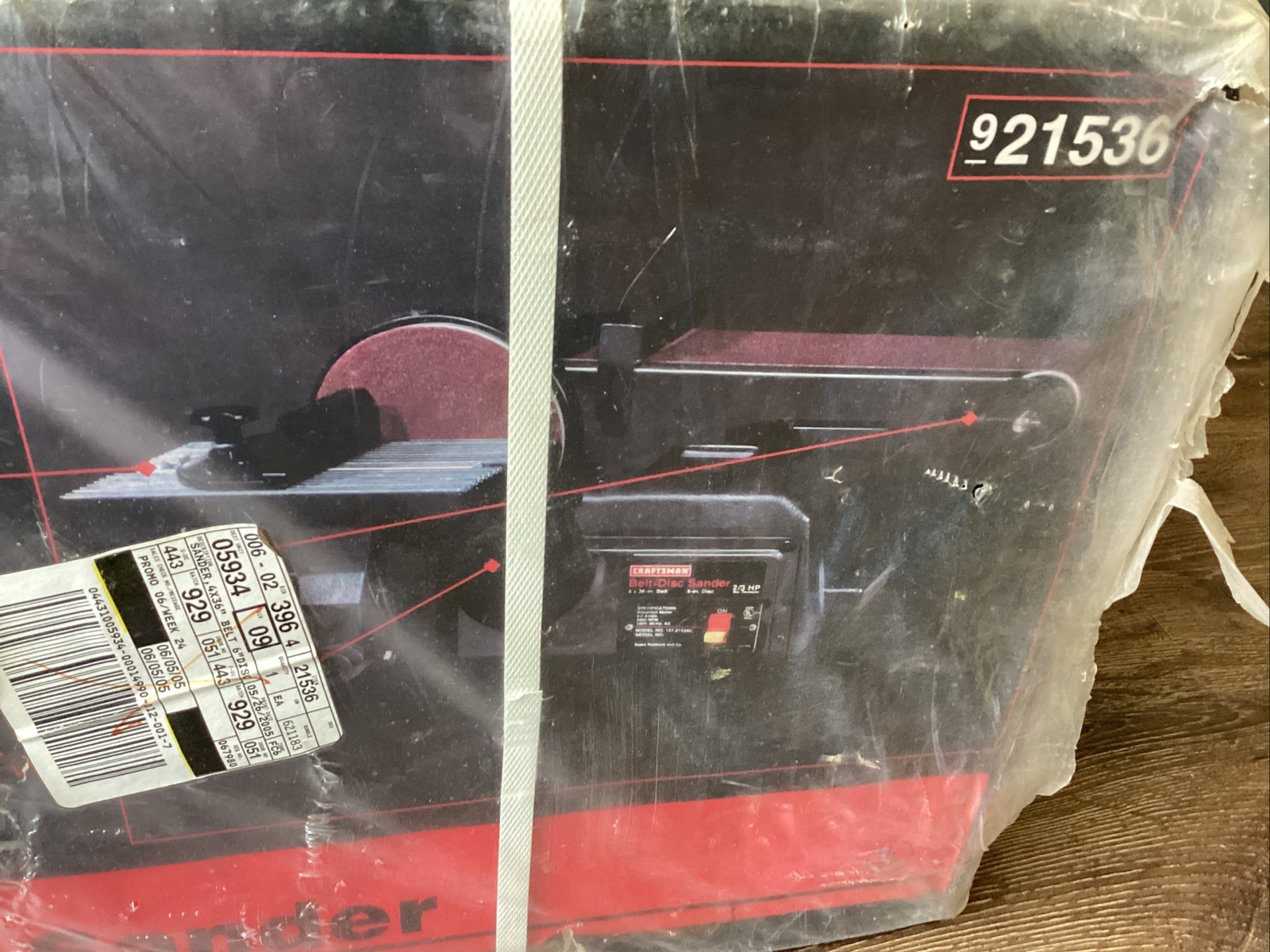 NOS NEW MINT IN SEALED BOX Sears Craftsman 4 x 36