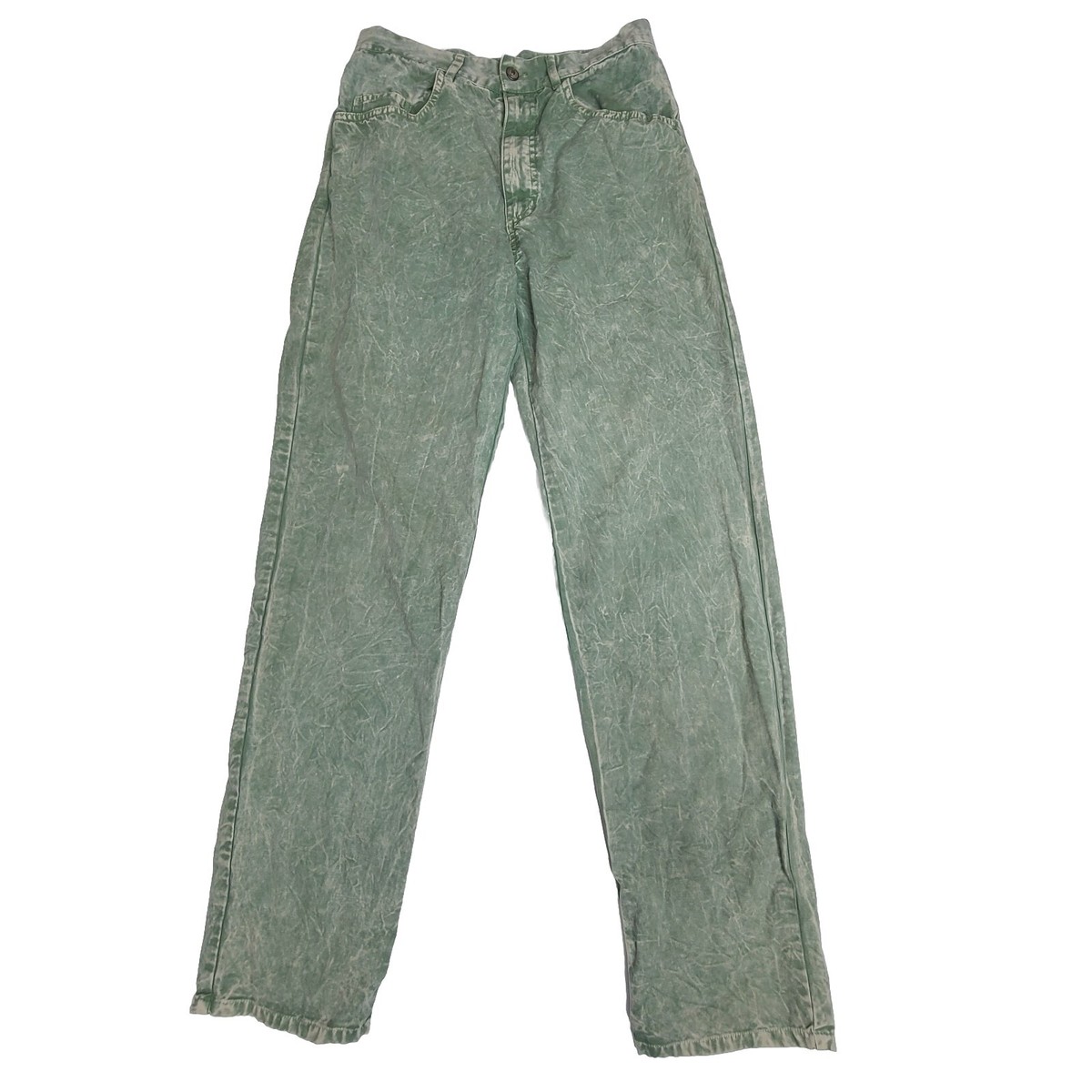 Produce Company Womens Small Green Dye 100% Cotton Vintage Produce Company Womens Small Green Dye 100% Cotton Vintage