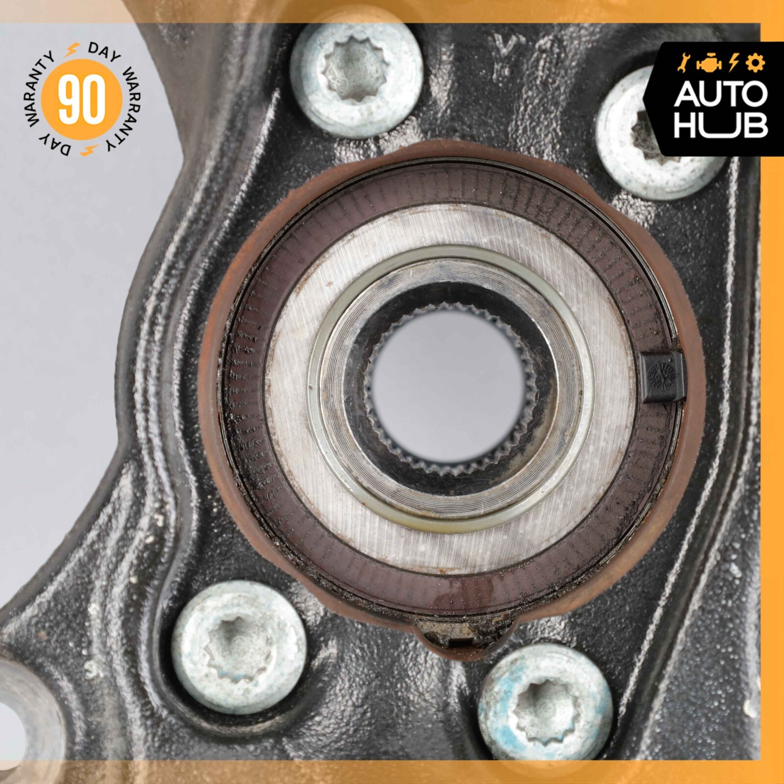 03-07 Bentley Continental GT Coupe Front Left Side Spindle Knuckle Hub OEM 96k