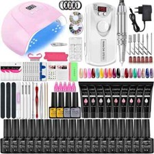 Manicure Set for Nail Gel Nail Polish Set 54W/36W LED Nail Lamp Nail Tools Set