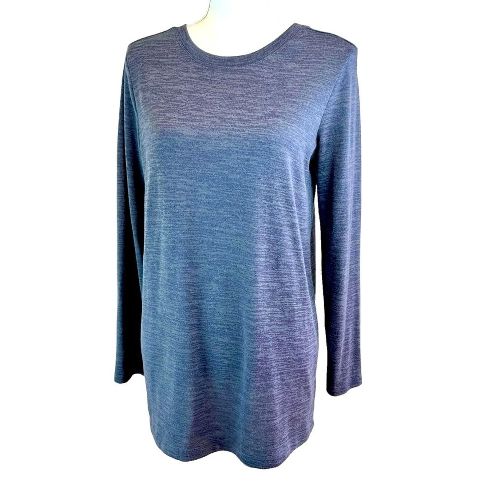 lole open back long sleeve post workout yoga tunic scoop ballet shirt