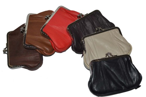 PU Leder Münzbörse Mini - 8,4x7,8cm Coin Purse Mit Schnappverschluss - Für Münzen & Kleinkram