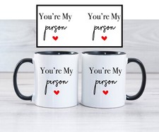 Tazza You're My Person | Romantica | Dolce | Tazza Carina | Grey's Anatomy | San Valentino 