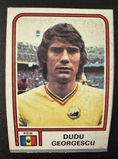 1978 PANINI WORLD CUP ARGENTINA RECOVERED FIGURE NO. 385 DUDU GEORGESCU ROMANI