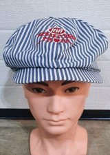 Vtg IGA Newsboy Style 1980s Hat Hometown Proud International Grocers Made In USA