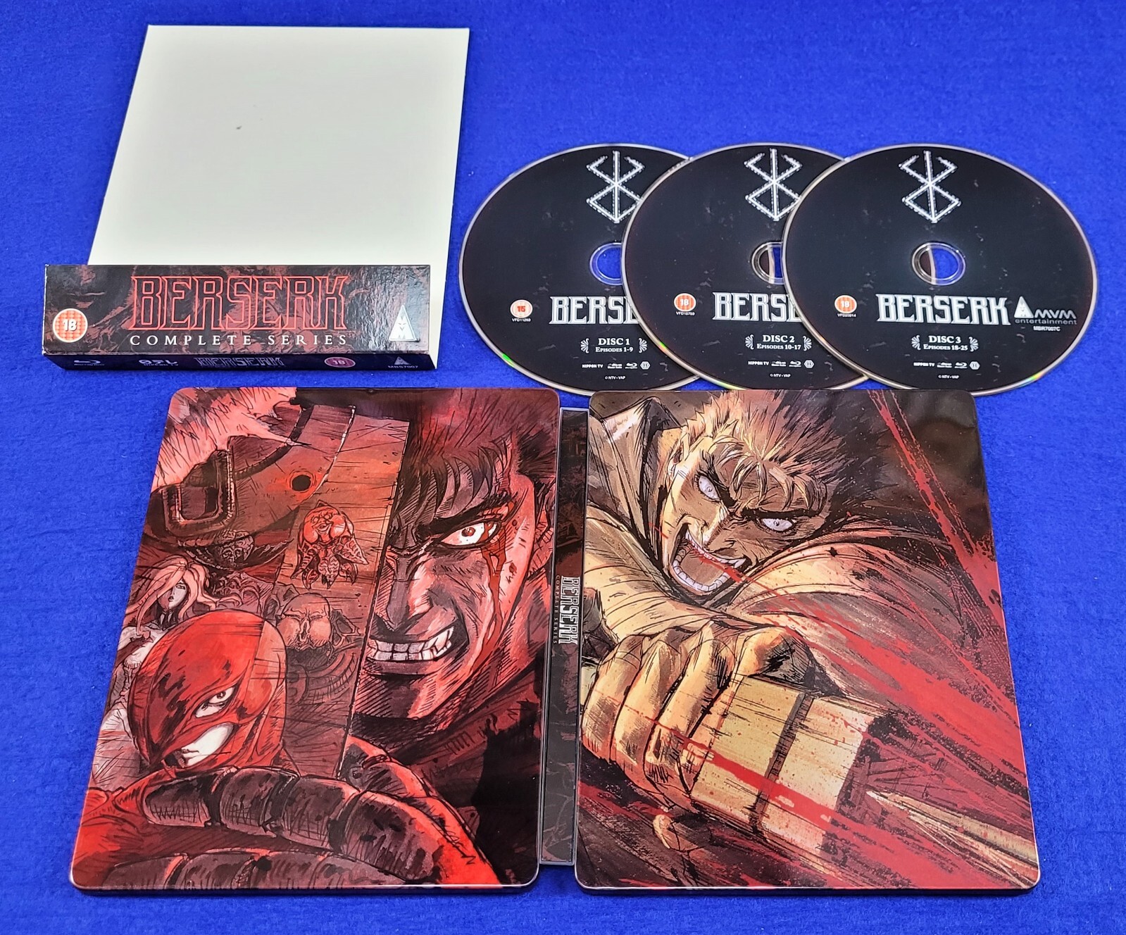 berserk complete series blu ray