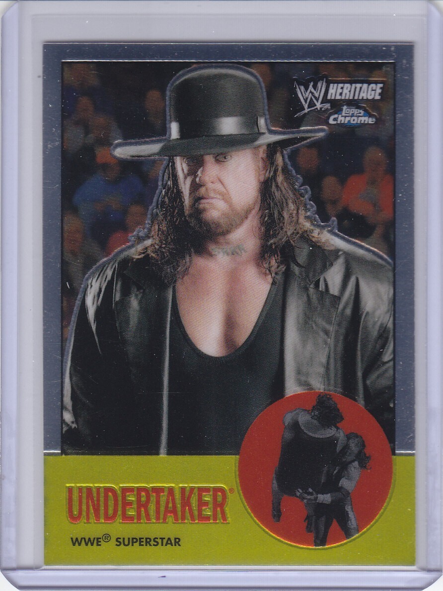 THE UNDERTAKER   ( Vintage 2007 WWE *TOPPS HERITAGE II CHROME* Card #48 ) * 2