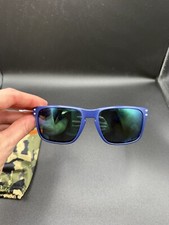 Oakley Holbrook Matte Blue B1B Jade Iridium Lenses OO9102-82