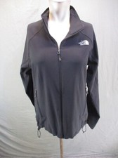 The North Face Size L Womens Full Zip Stand Collar Pocket Softshell Jacket 332