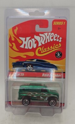 hot wheels classics series 1 #15 Of 25 BAJA BREAKER GREEN IN BLISTER PACK
