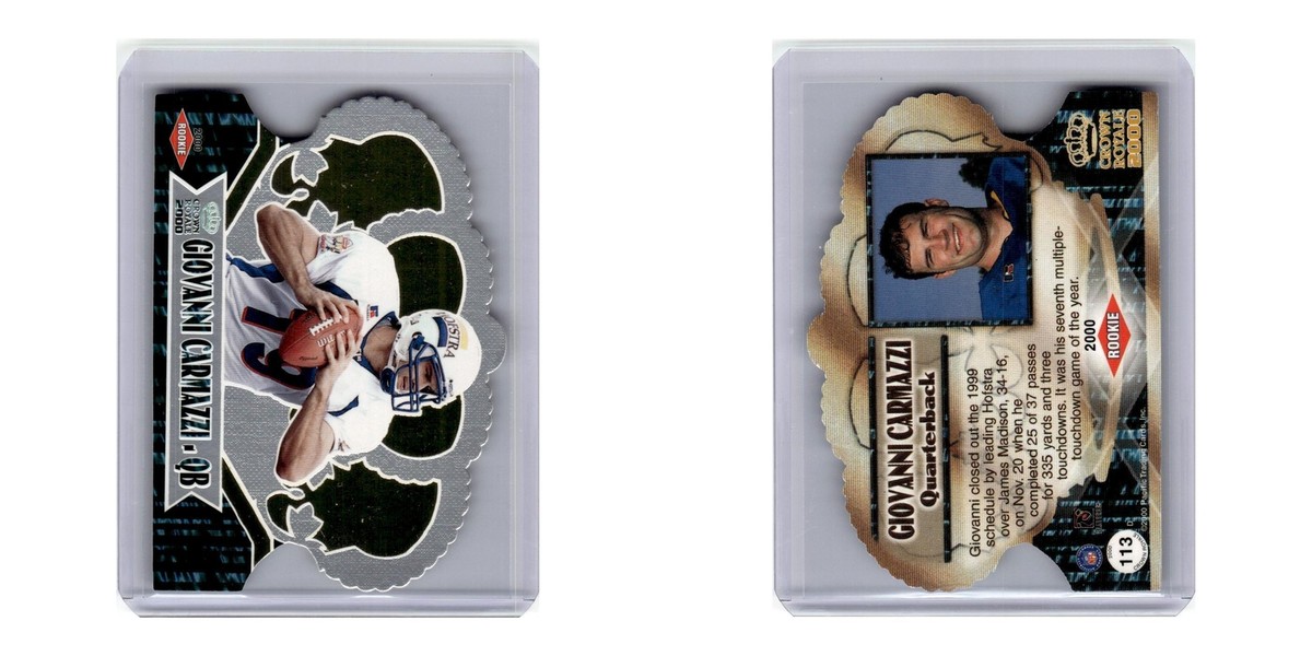 2000 Pacific Crown Royale - Rookie Giovanni Carmazzi #113 (RC) for