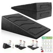 Slant Board Calf Stretcher 5 Adjustable Angles Foam Wedge for Squats  Therapy