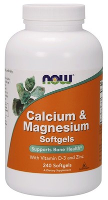 Calcium & Magnesium mit Vit D und Zink - 240 Kapseln