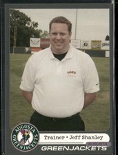 Jeff Shanley 2005 Augusts Green Jackets Team Set Card