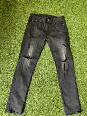 American Eagle Outfitters Next Level AirFlex Boyfriend Jeans Women 28 X 30 Black
