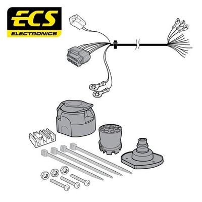ECS 13 Pin Specific Towbar Electric Wiring For Vauxhall Movano Chassis Cab 10-21