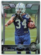 2015 Topps Chrome Josh Robinson RC Rookie Indianapolis Colts #198