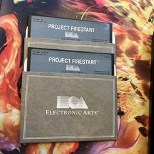UNTESTED Project Firestart Commodore 64 Disks Only Electronic Arts RARE image