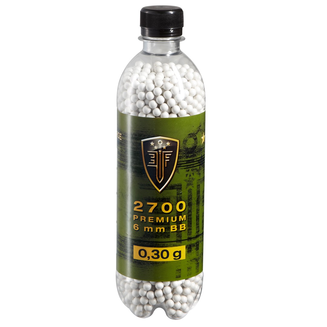 Umarex Elite Force Premium Airsoft BBs Pellets Ammo 6mm 0.30g White 2700 Bottle