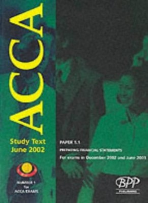 Acca Part 1 - 1.1: Preparing Financial Statements (Acca Study Te