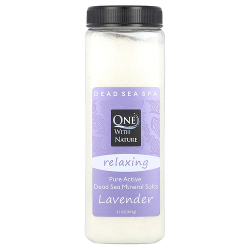 Dead Sea Spa, Mineral Salts, Relaxing, Lavender, 32 oz (907 g)