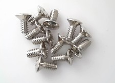 True Custom Shop Chrome Vintage Switch Mounting Screws for Fender Strat Tele