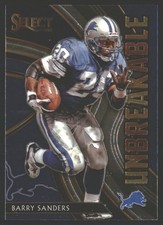 2020 Panini Select #U4 Barry Sanders Unbreakable