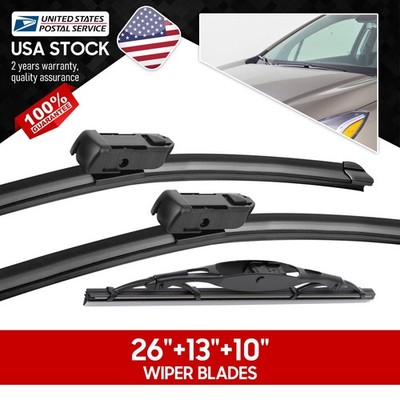 26''13''10'' OEM Quality Windshield Wiper Top Lock Pair All Season Applicable