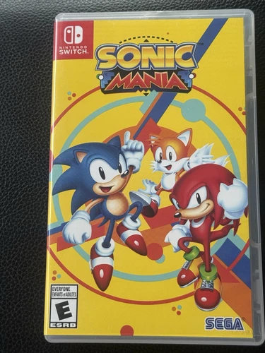 Sonic Mania (Nintendo Switch, 2017) CIB Complete In Box Tested