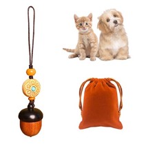 Pet Dog Urn Keychain for Ashes with Storage Bag Small Cat Cremation Keepsake ...