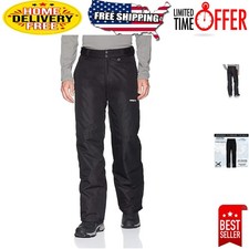 Men's Insulated Snow Pants X-Large - Comfortable Protective in Harsh Weather