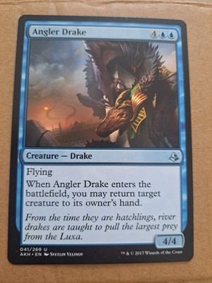 MTG: Angler Drake - Amonkhet - Magic Card