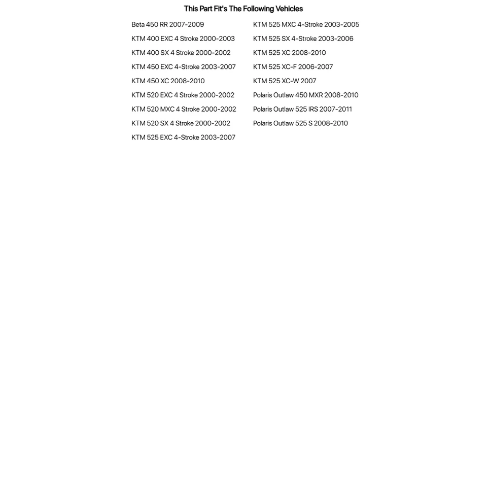 Pro X 连接杆套件适用于 KTM 525 SX 4 冲程 2003 - 2006 — 第 4/4 张图片