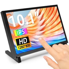ELECROW 10.1 Inch Touchscreen Monitor, 1280x800 IPS LCD HD Display with Stand...