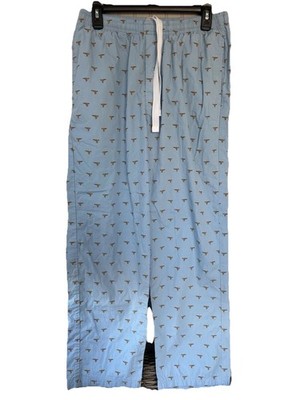 My Sleepwear Men s Poplin PJ Pajama Pant  Mallard Duck Print - Medium