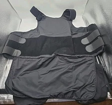 POLICE Point Blank 2 Count Body Armor Size 62 L2 (UT)