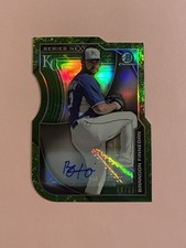 Brandon Finnegan 2015 Chrome Series Next Green Refractor Auto Autograph /99 #3