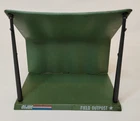 1984 GI Joe Field Outpost Tent Vintage Hasbro Base Canvas Poles